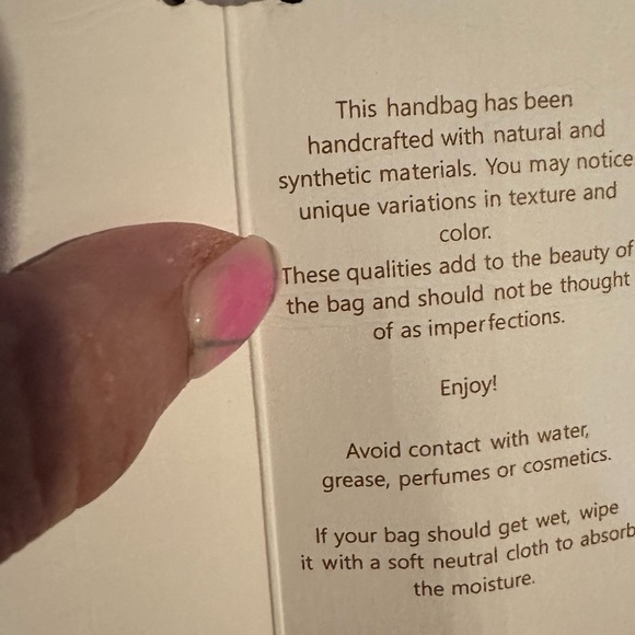 Trina Turk taupe and off white handbag/crossbody NWT - Picture 7 of 8